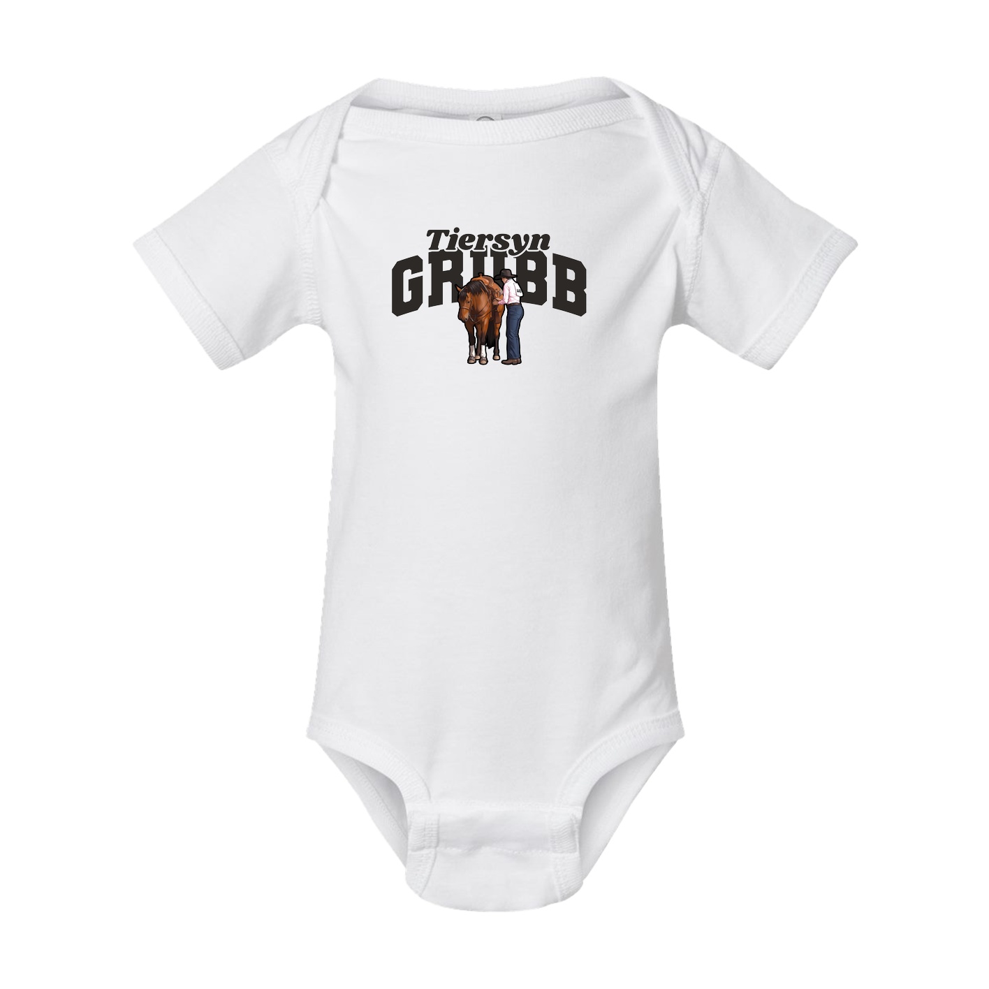 Baby Onesie — Signature Arch in White