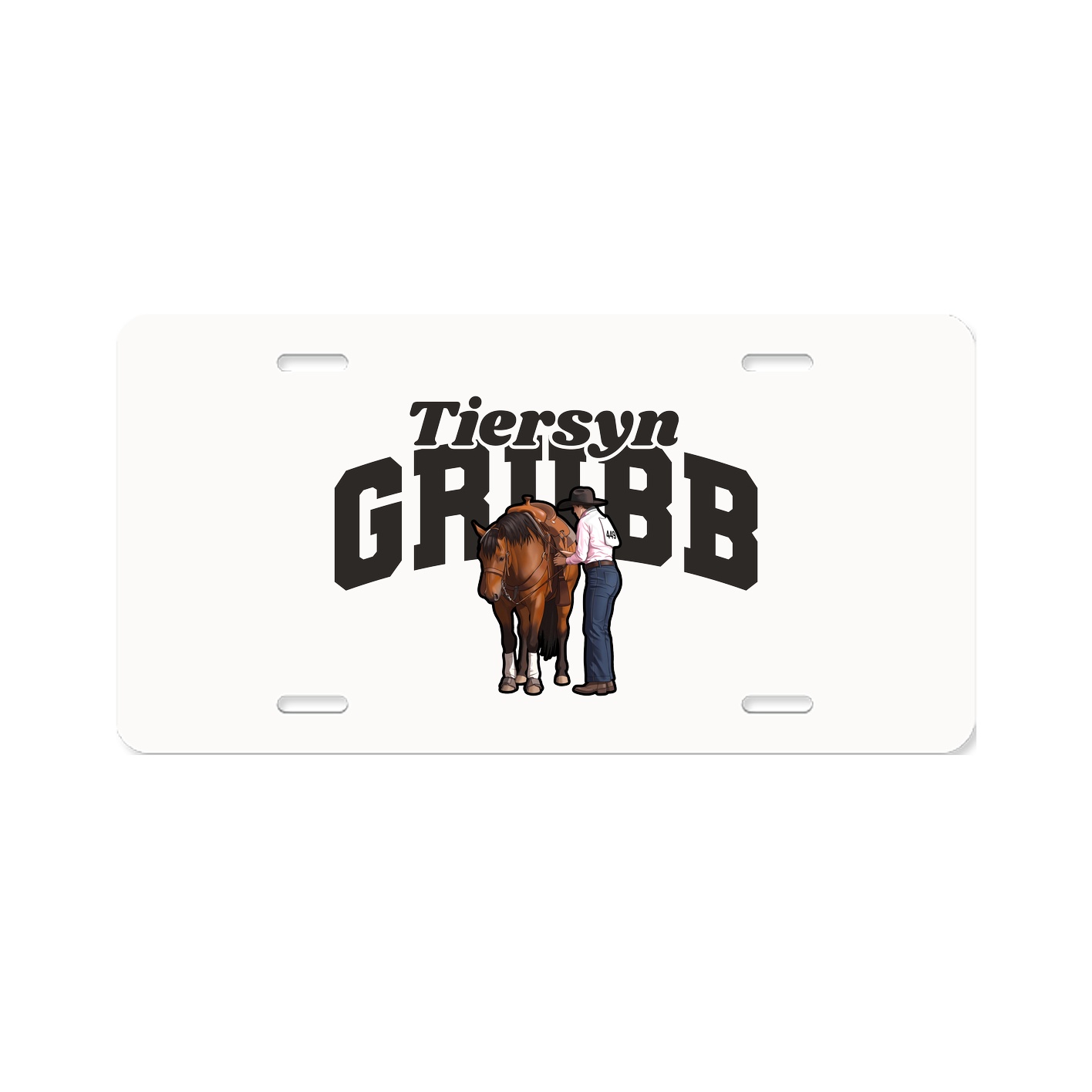 License Plate — Signature Arch in Classic