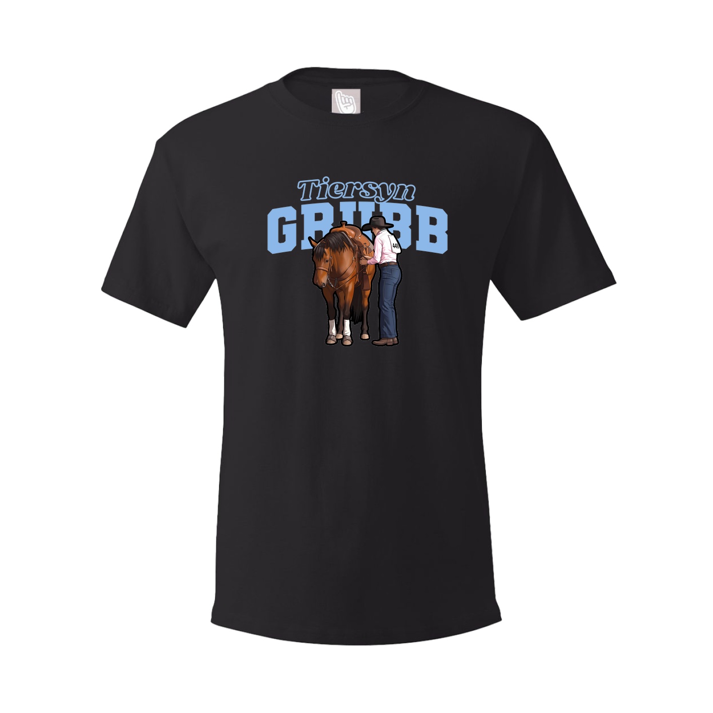 Tee — Name Arch in Black