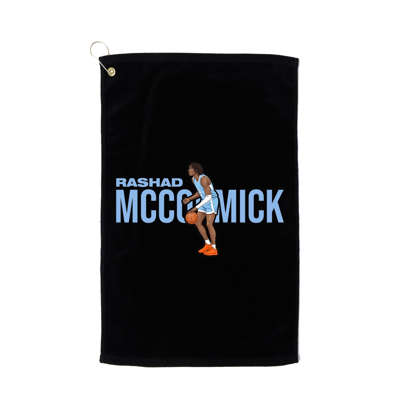 Golf Towel — Player Name in Black