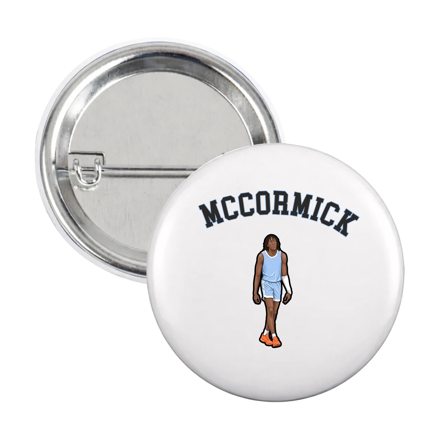 Game Day Button — Shirsey Arch in White
