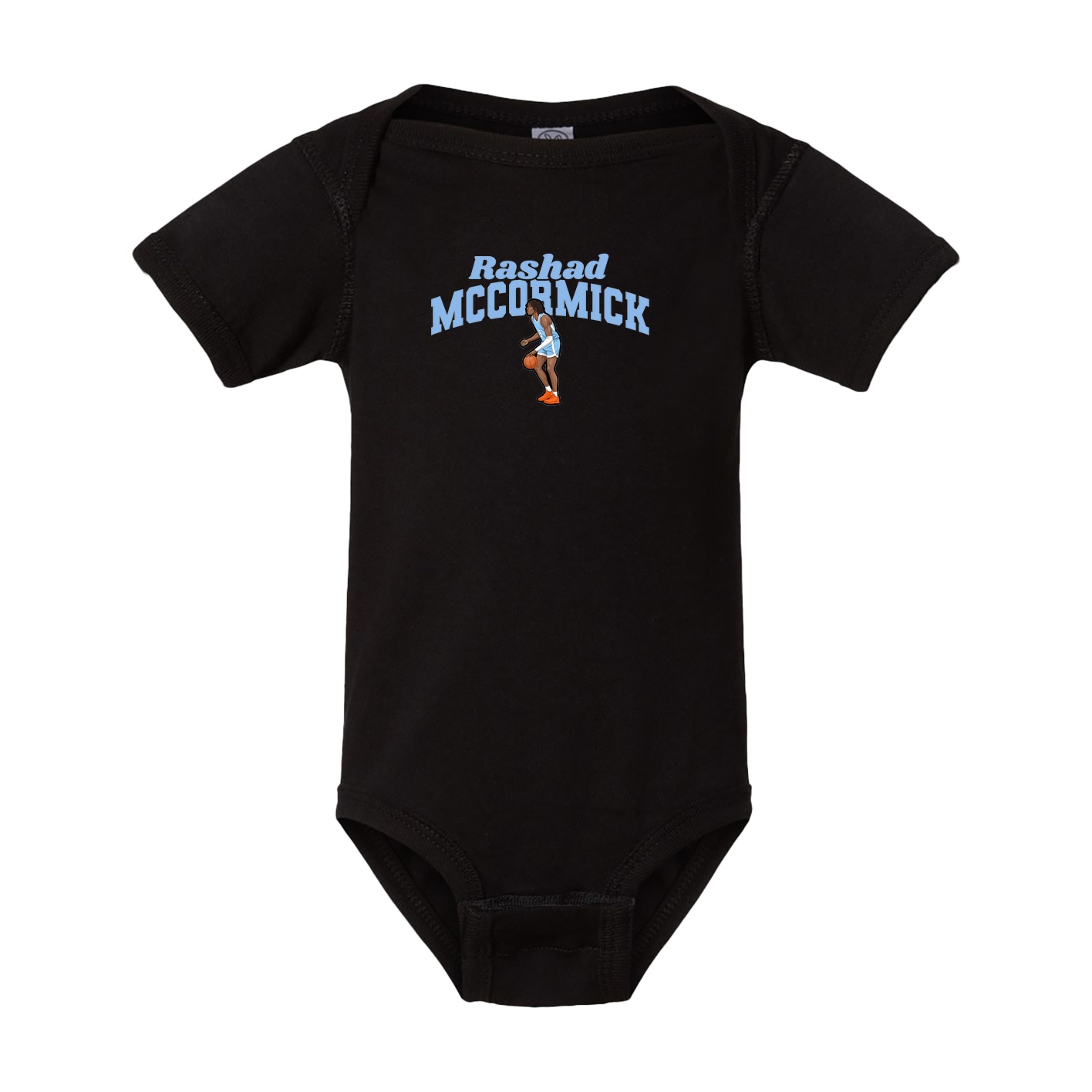 Baby Onesie — Signature Arch in Black