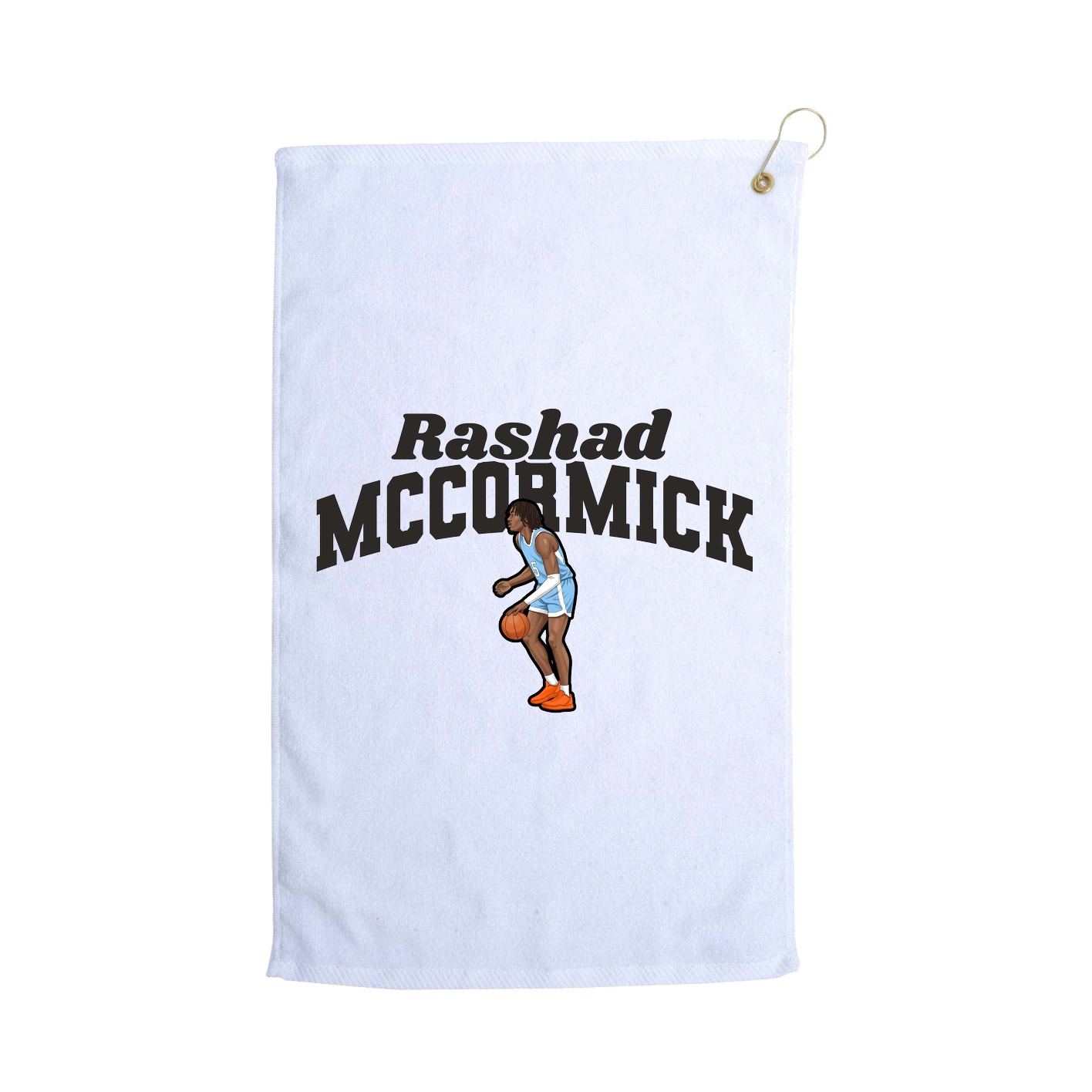 Golf Towel — Signature Arch in White