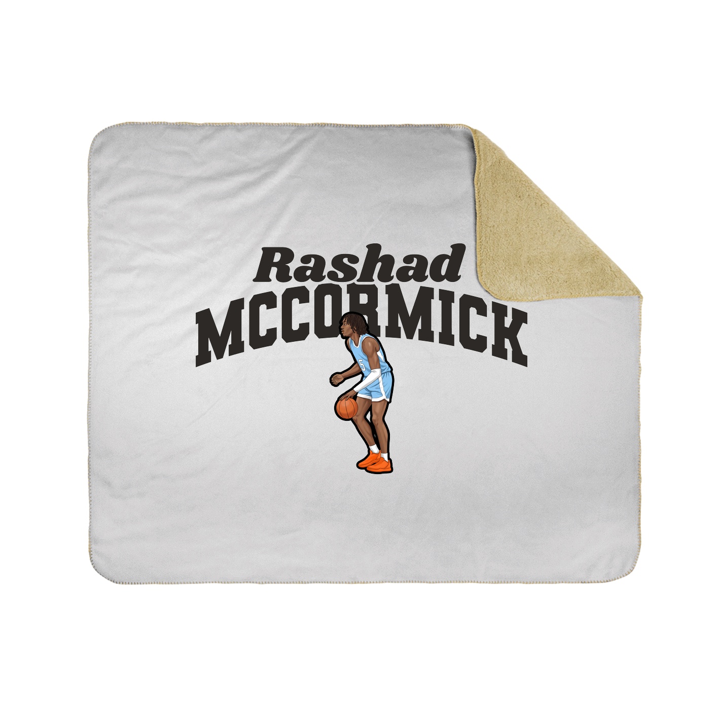 Throw Blanket — Signature Arch in White