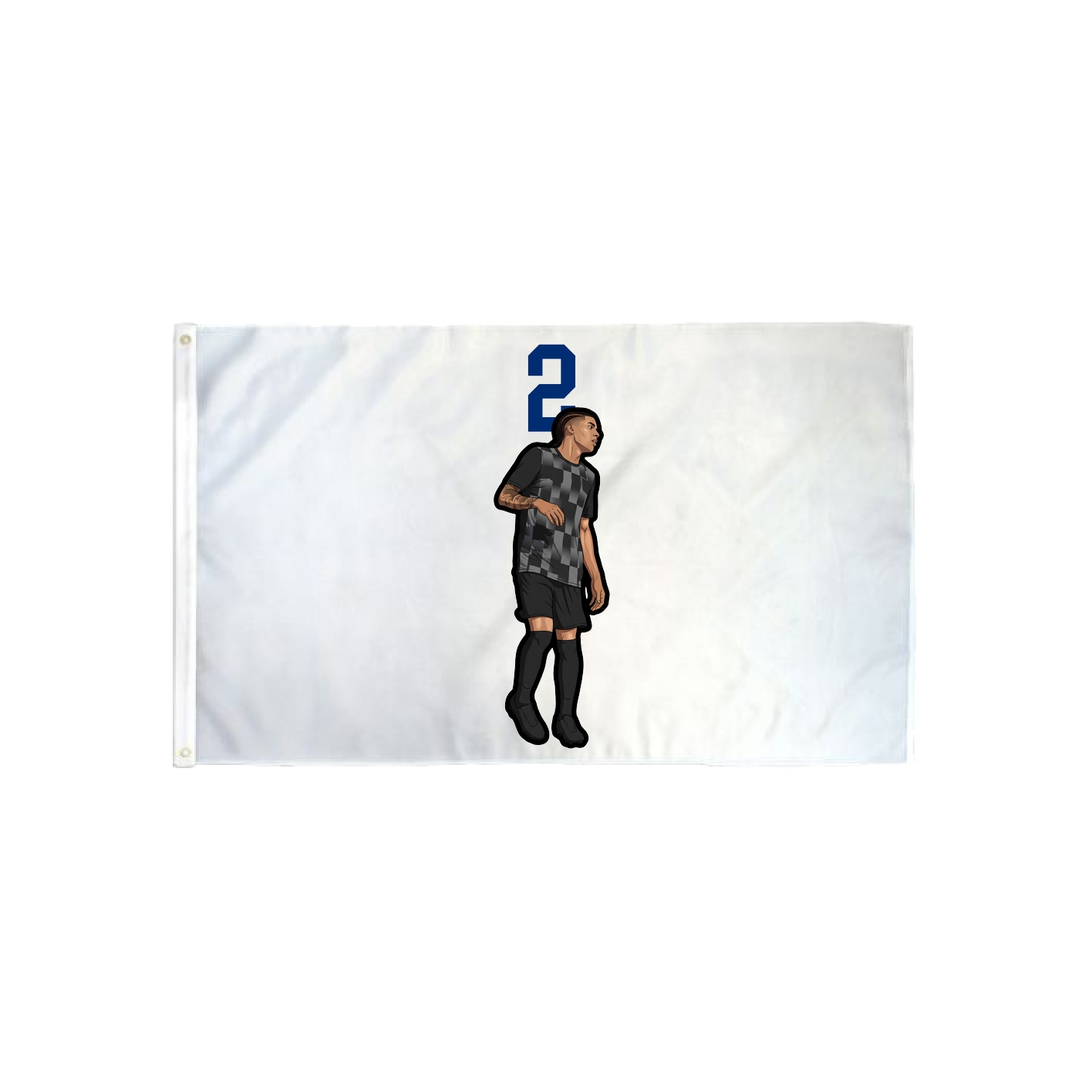 3x5 Flag — Number Top in Classic