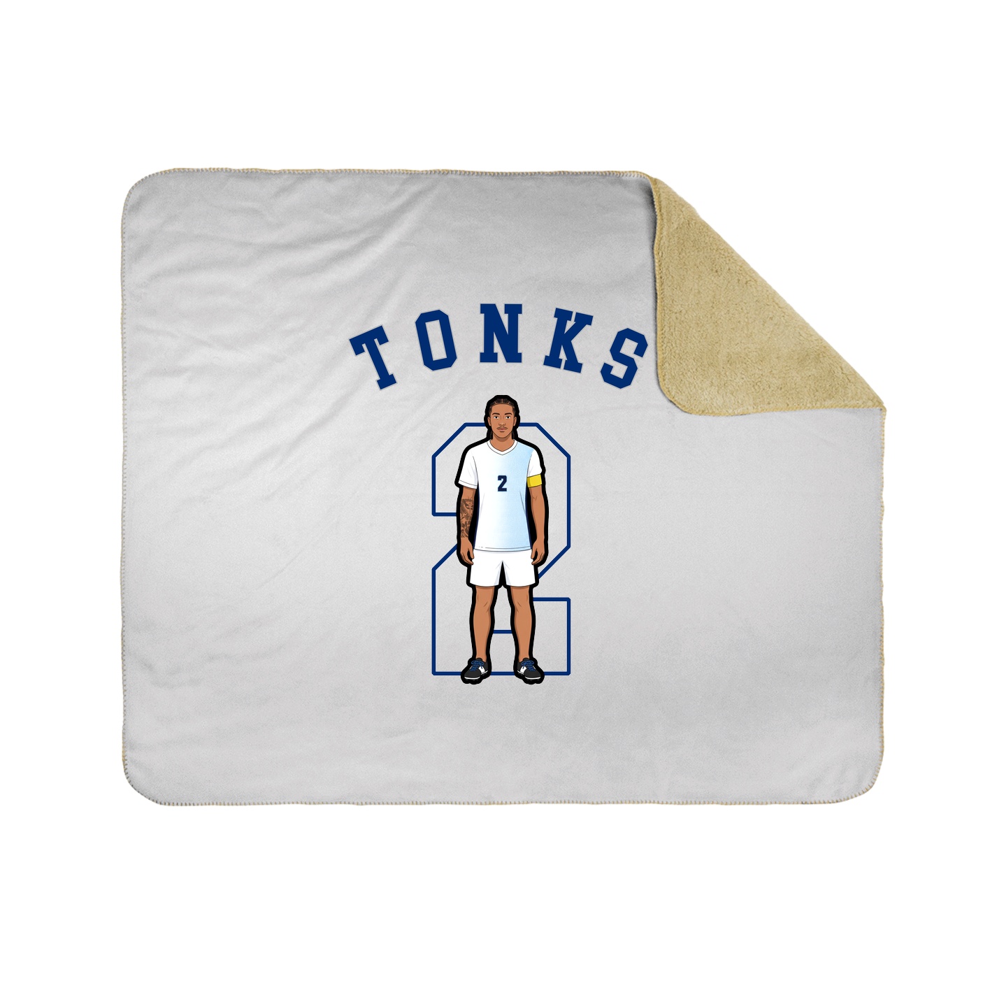 Throw Blanket — Shirsey Arch in White