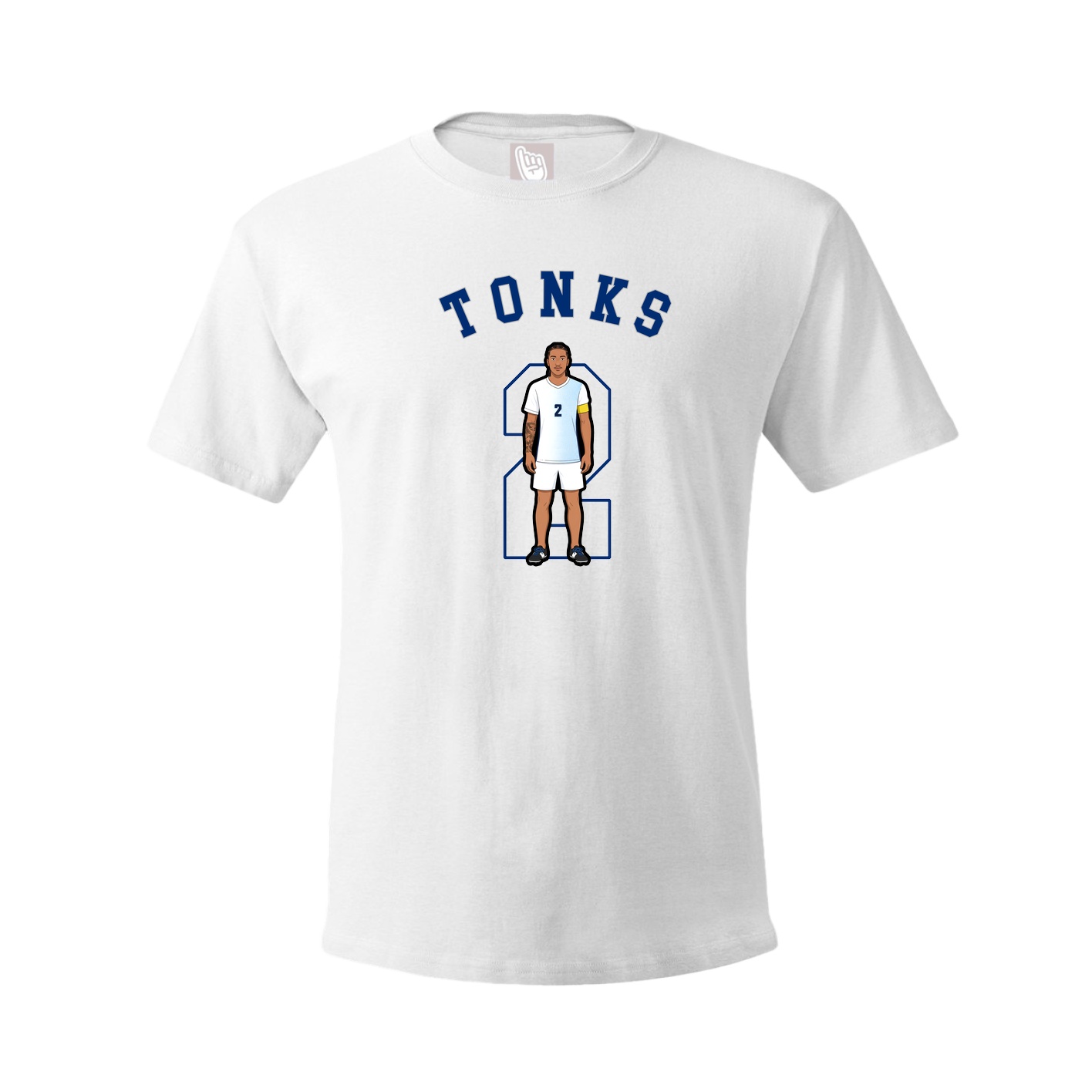 Youth Tee — Shirsey Arch in White
