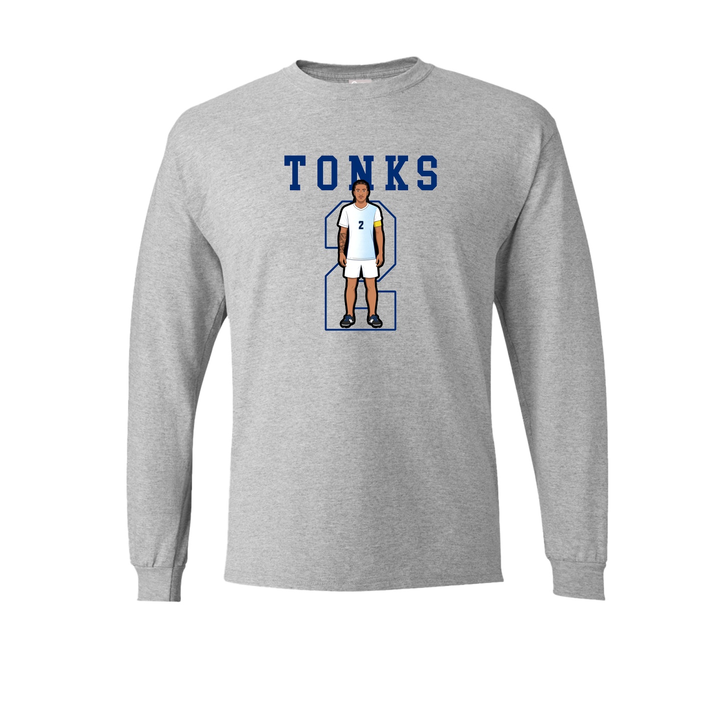 Long Sleeve Tee — Shirsey in Grey