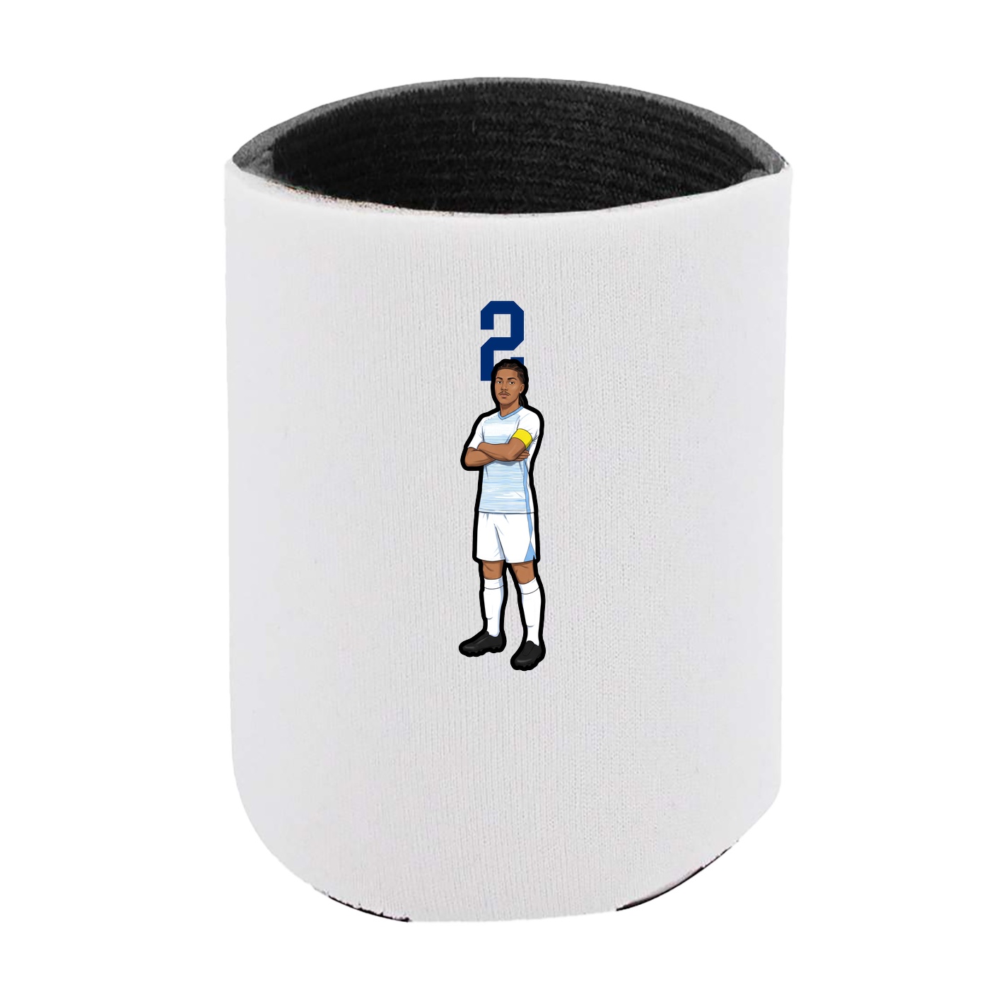 Can Holder — Number Top in White