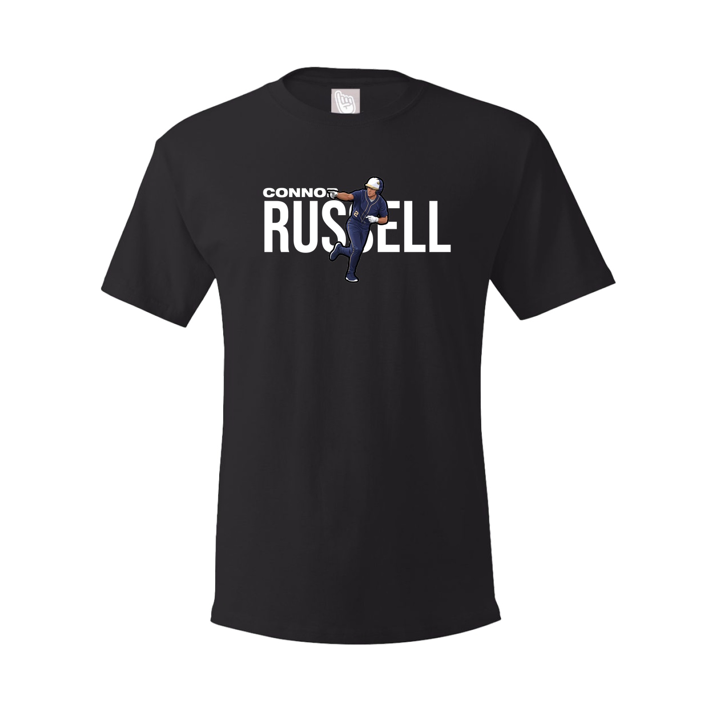 Tee — Player Name in Black
