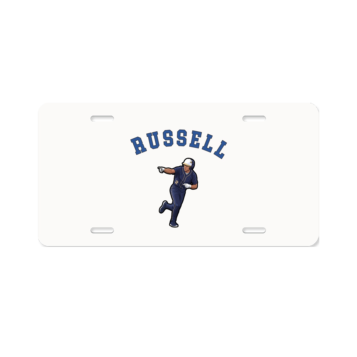 License Plate — Shirsey Arch in Classic