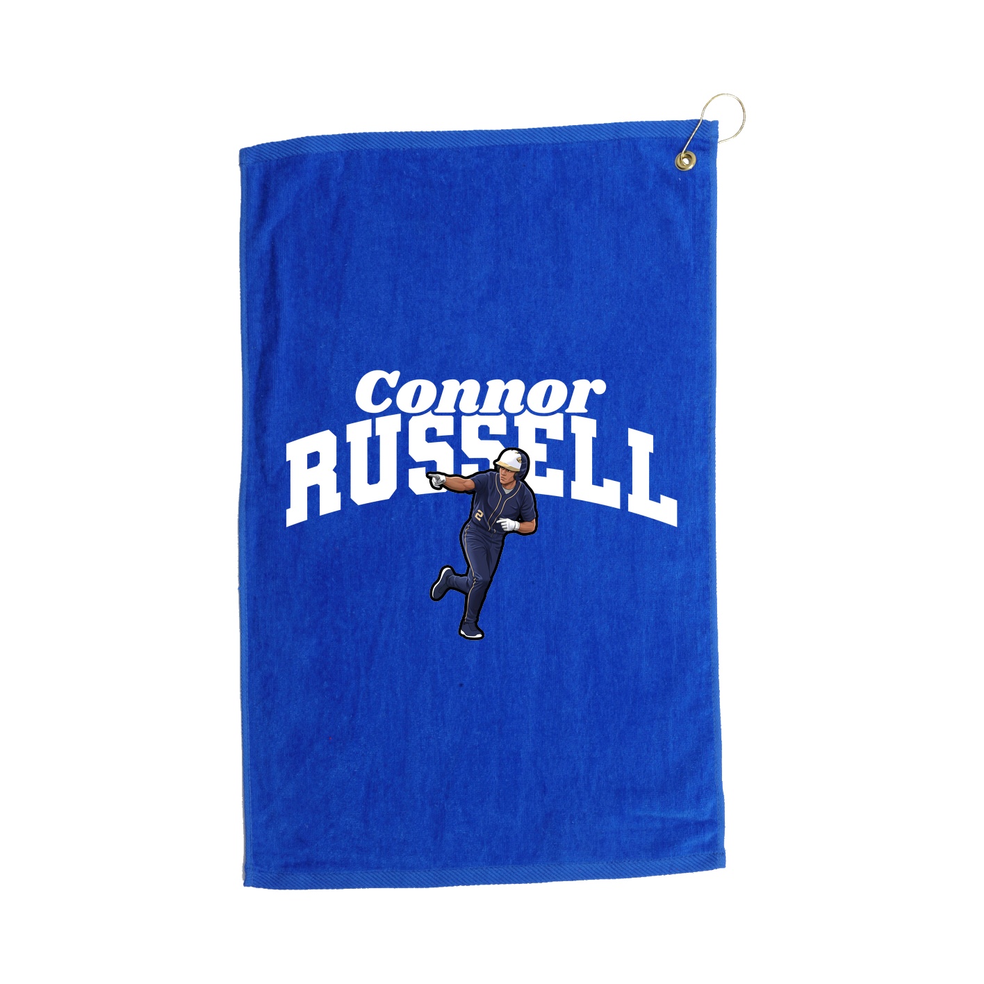 Golf Towel — Signature Arch in Royal