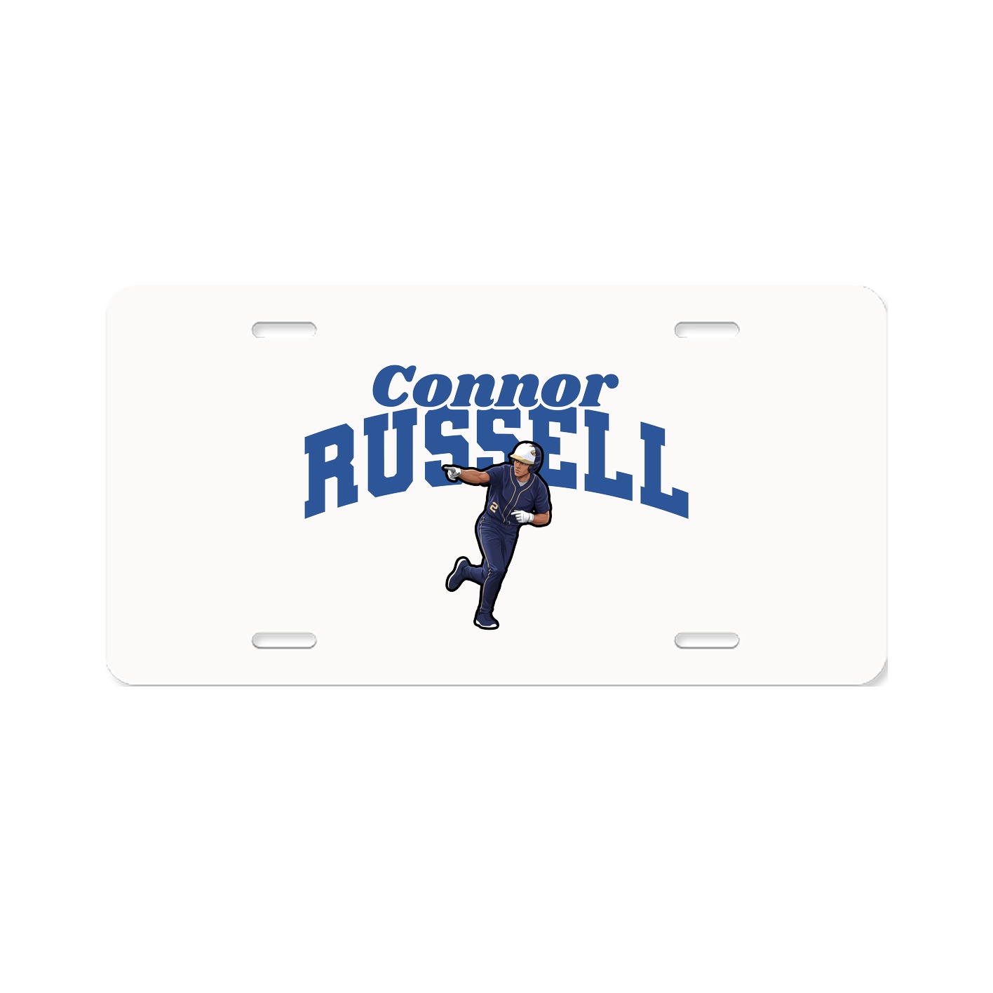 License Plate — Signature Arch in Classic