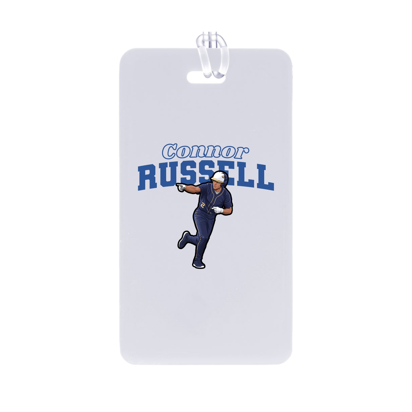 Bag Tag — Name Arch in Classic