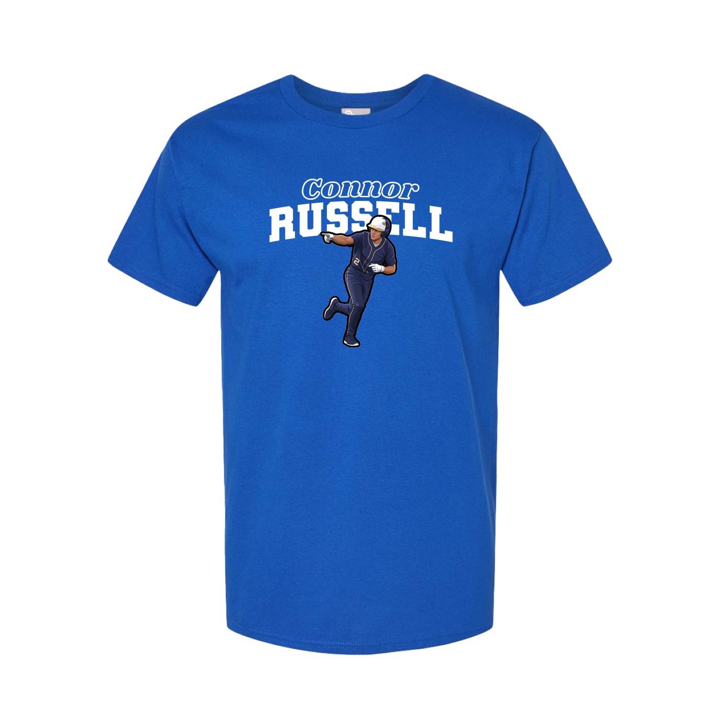 Tee — Name Arch in Royal