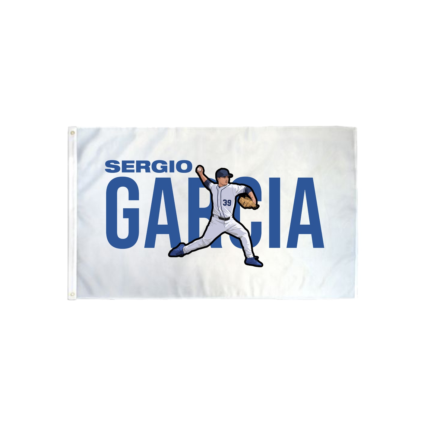 3x5 Flag — Player Name in Classic