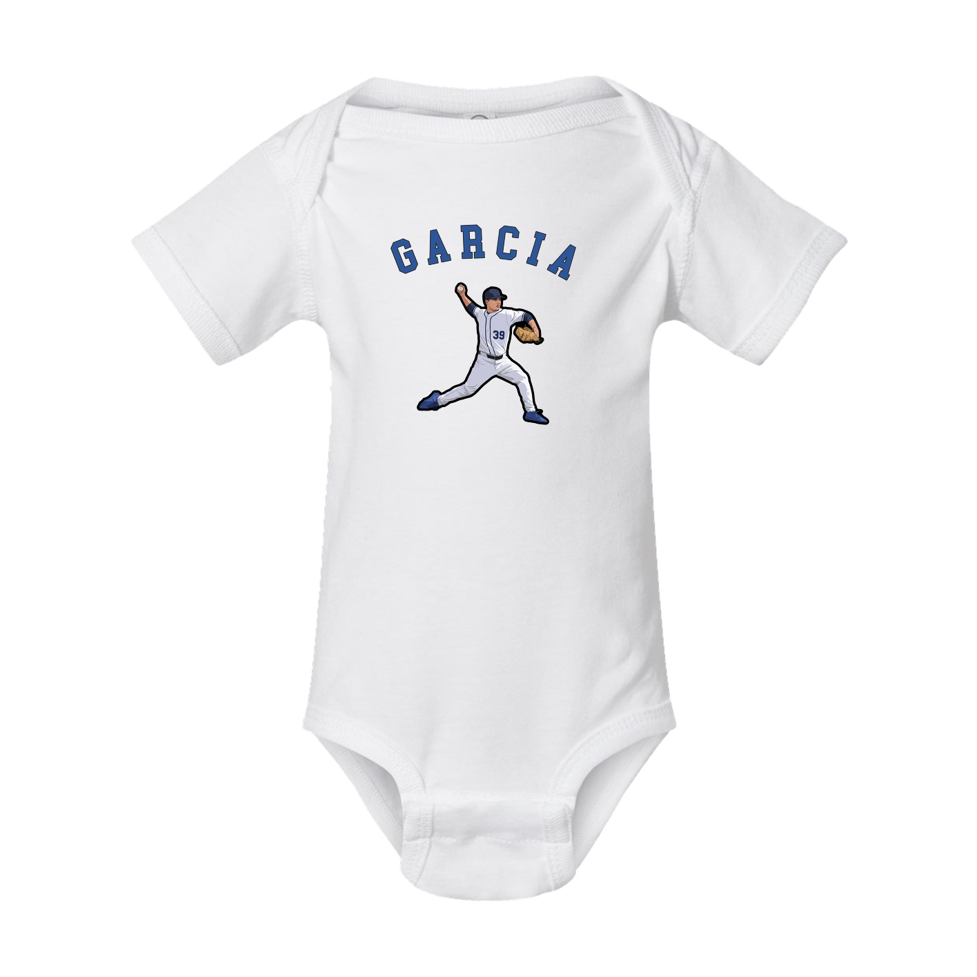 Baby Onesie — Shirsey Arch in White