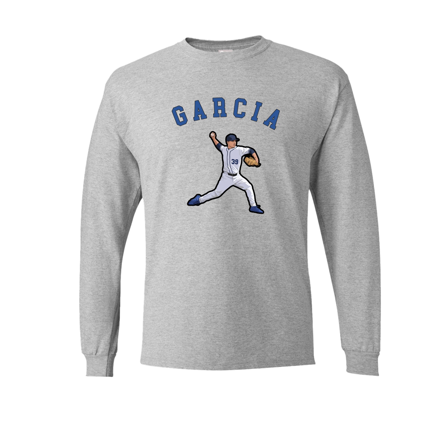 Long Sleeve Tee — Shirsey Arch in Grey