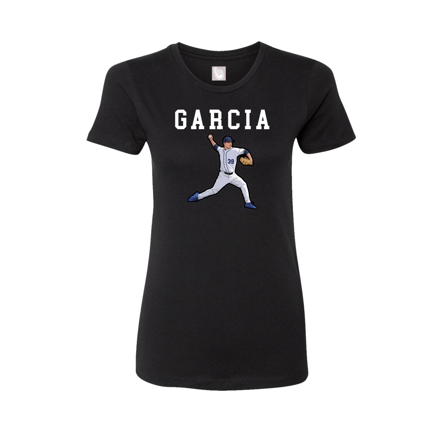 Fitted Women's Tee — Shirsey in Black