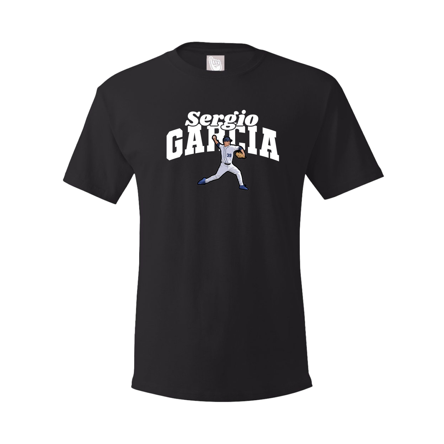 Youth Tee — Signature Arch in Black