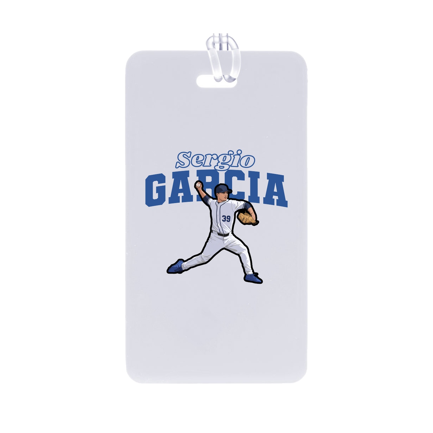 Bag Tag — Name Arch in Classic