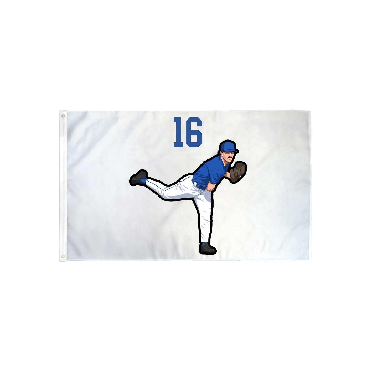 3x5 Flag — Number Top in Classic