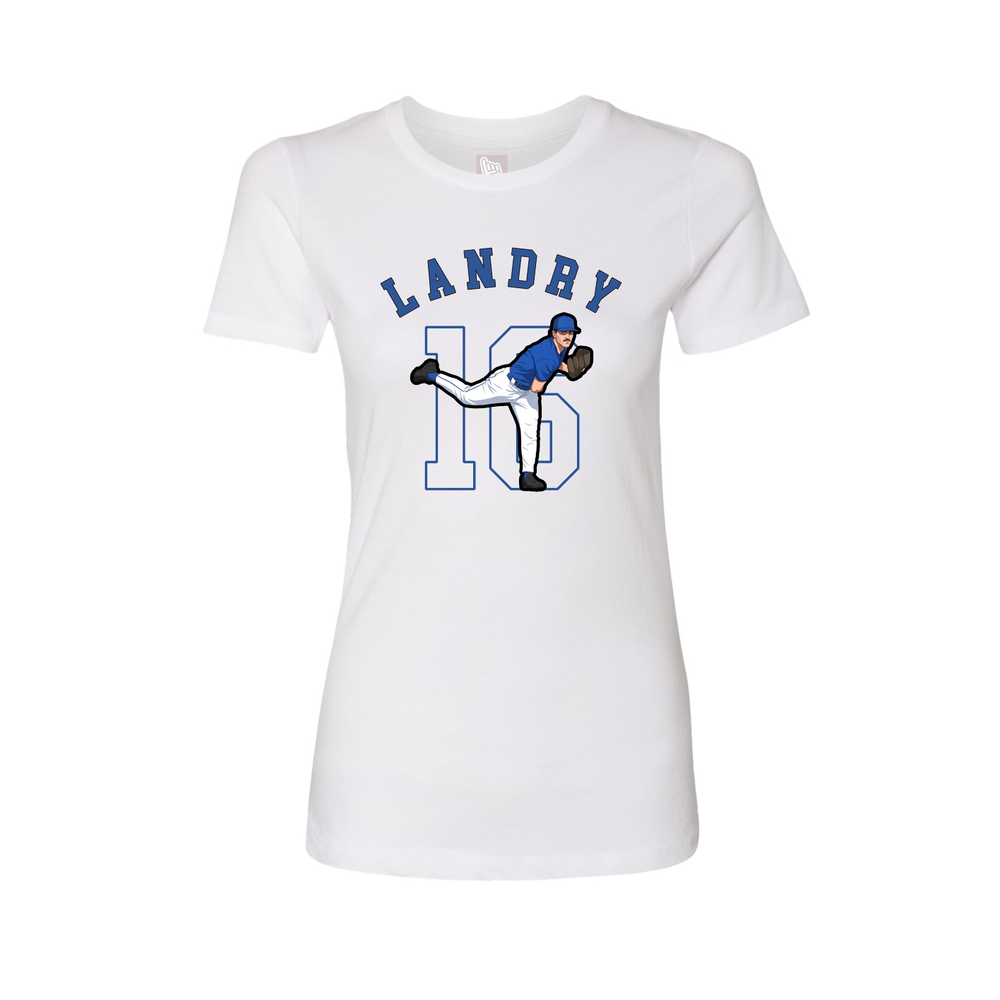 Fitted Women's Tee — Shirsey Arch in White