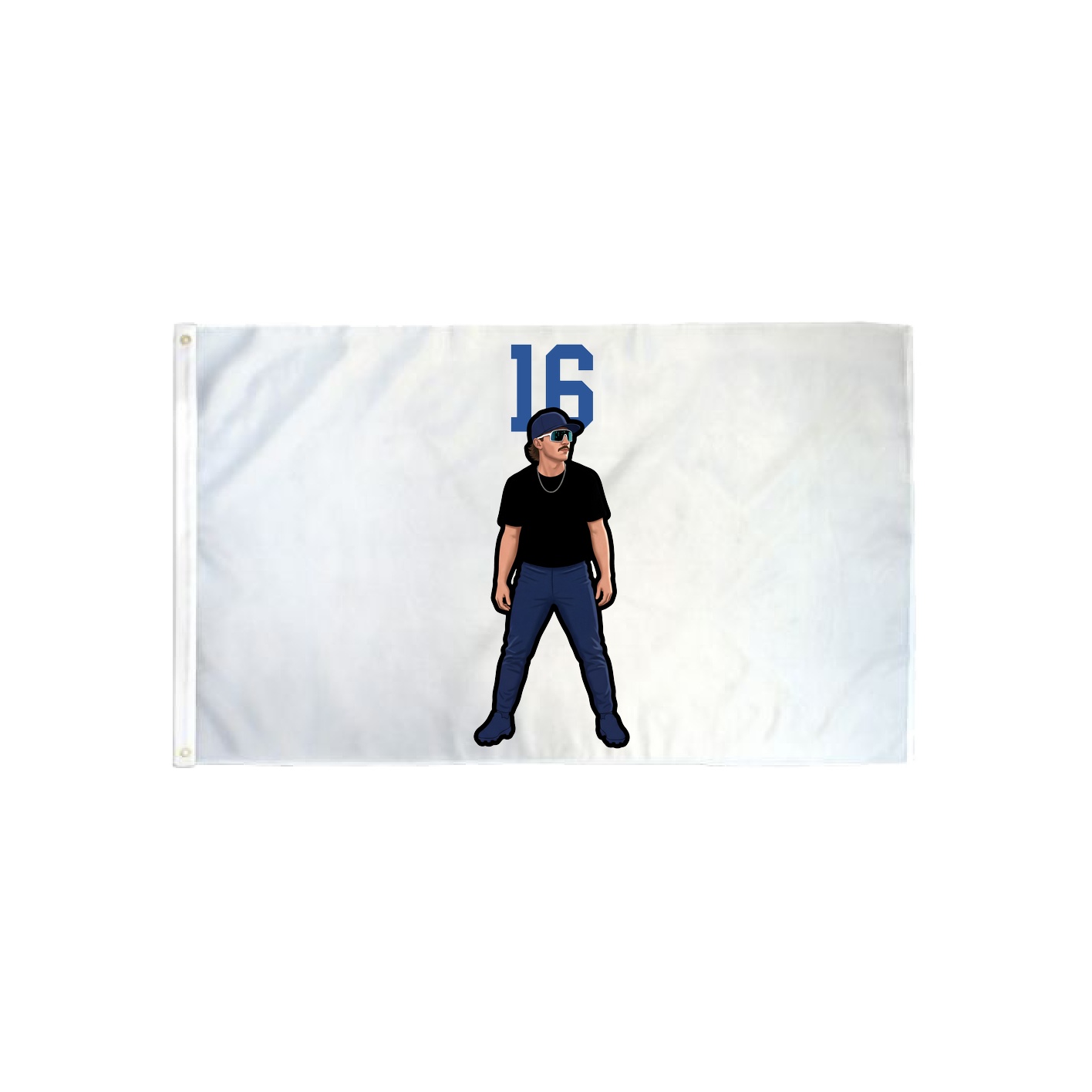 3x5 Flag — Number Top in Classic
