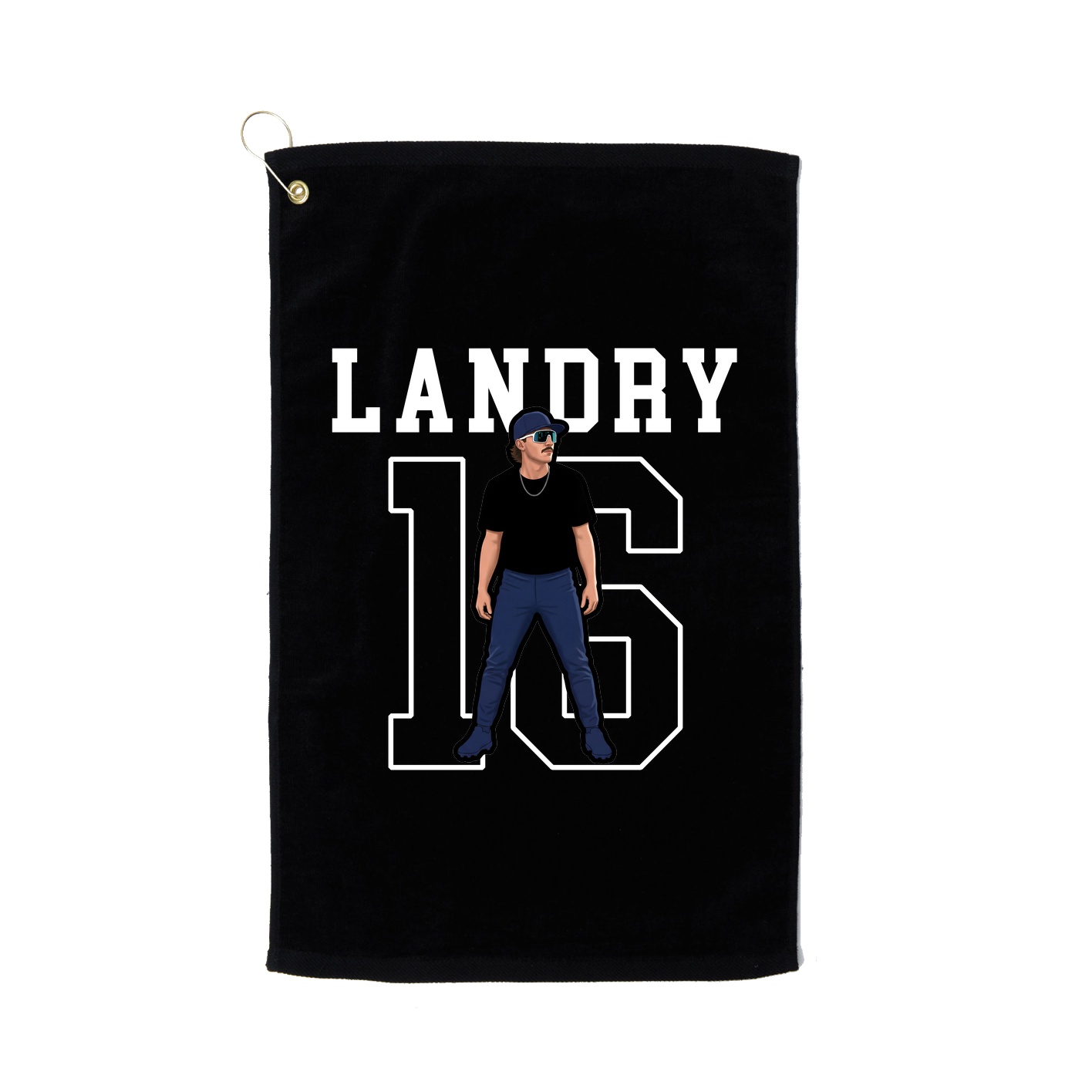 Golf Towel — Shirsey in Black