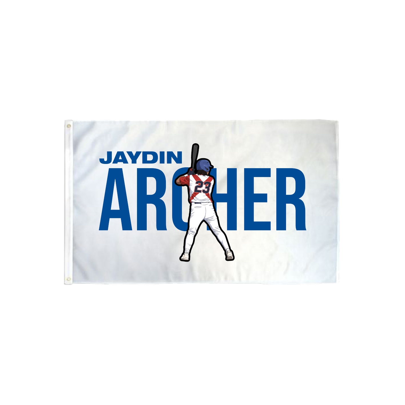 3x5 Flag — Player Name in Classic