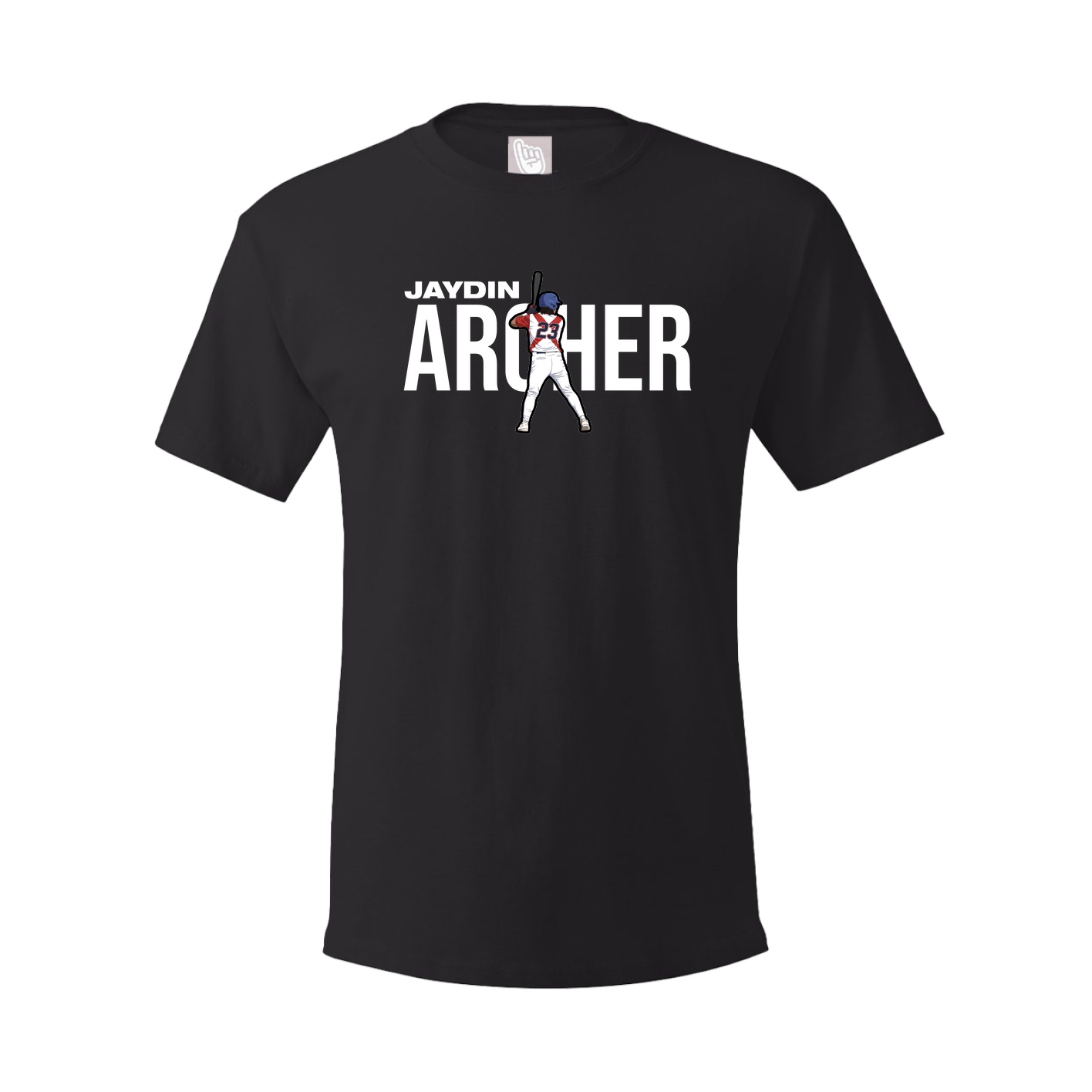 Youth Tee — Player Name in Black