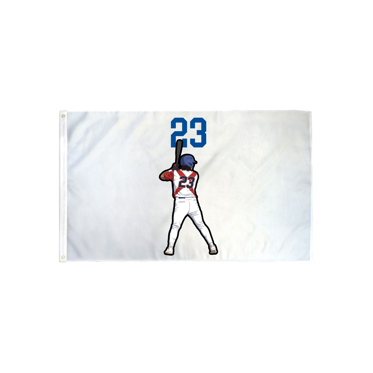 3x5 Flag — Number Top in Classic