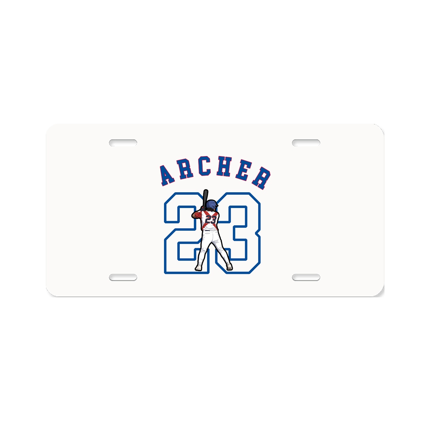 License Plate — Shirsey Arch in Classic