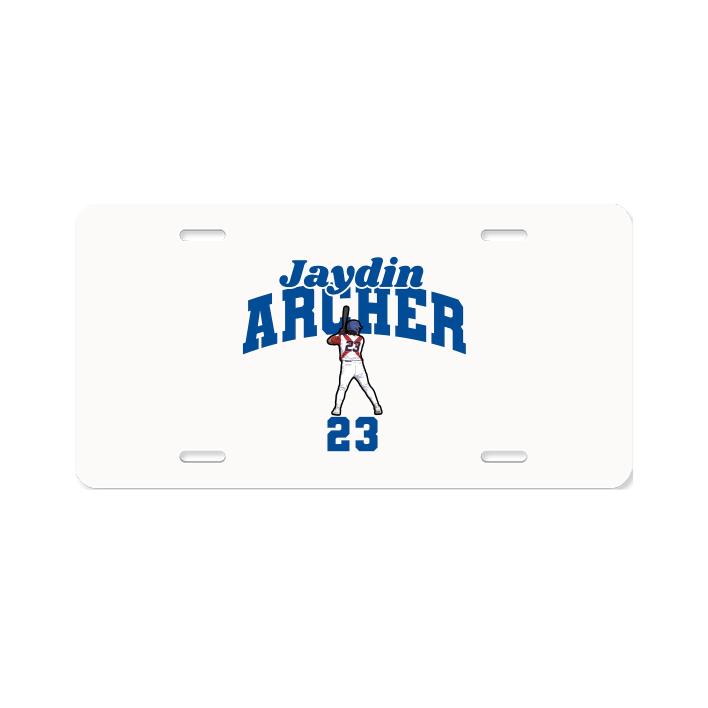 License Plate — Signature Arch in Classic
