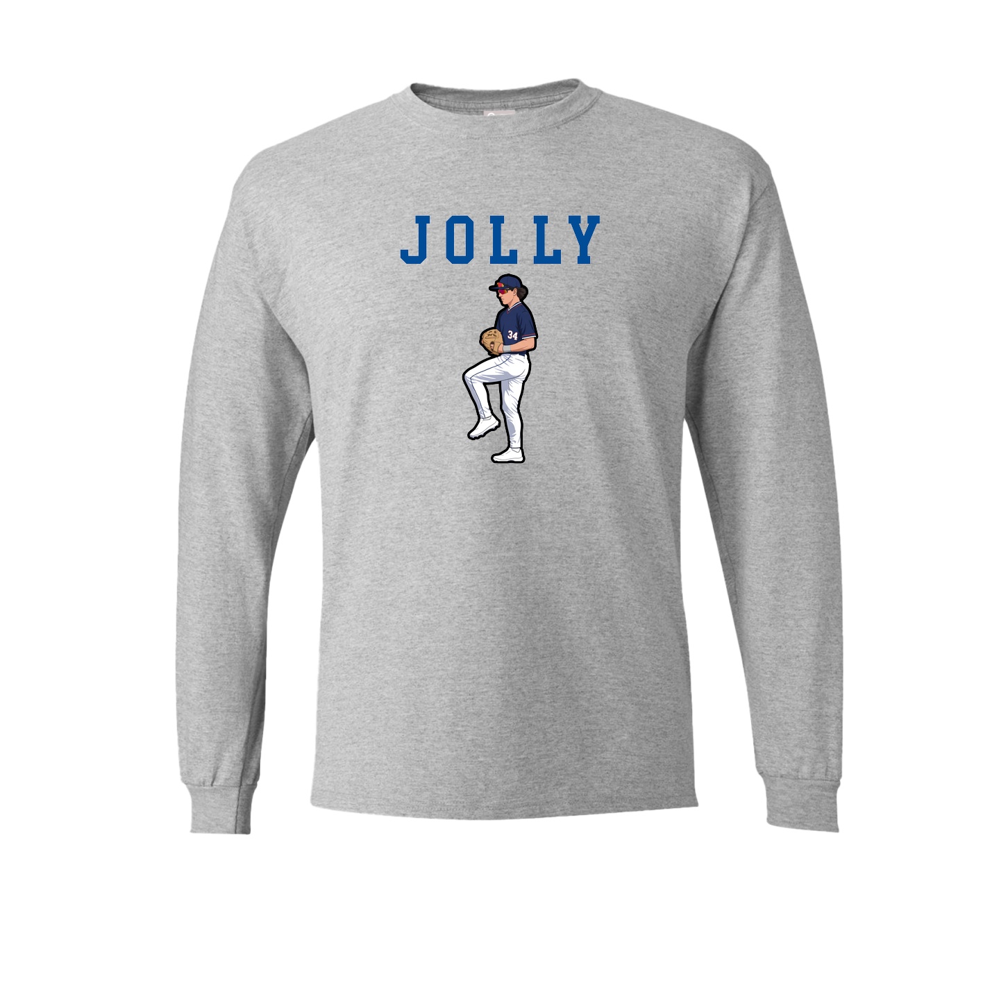 Long Sleeve Tee — Shirsey in Grey