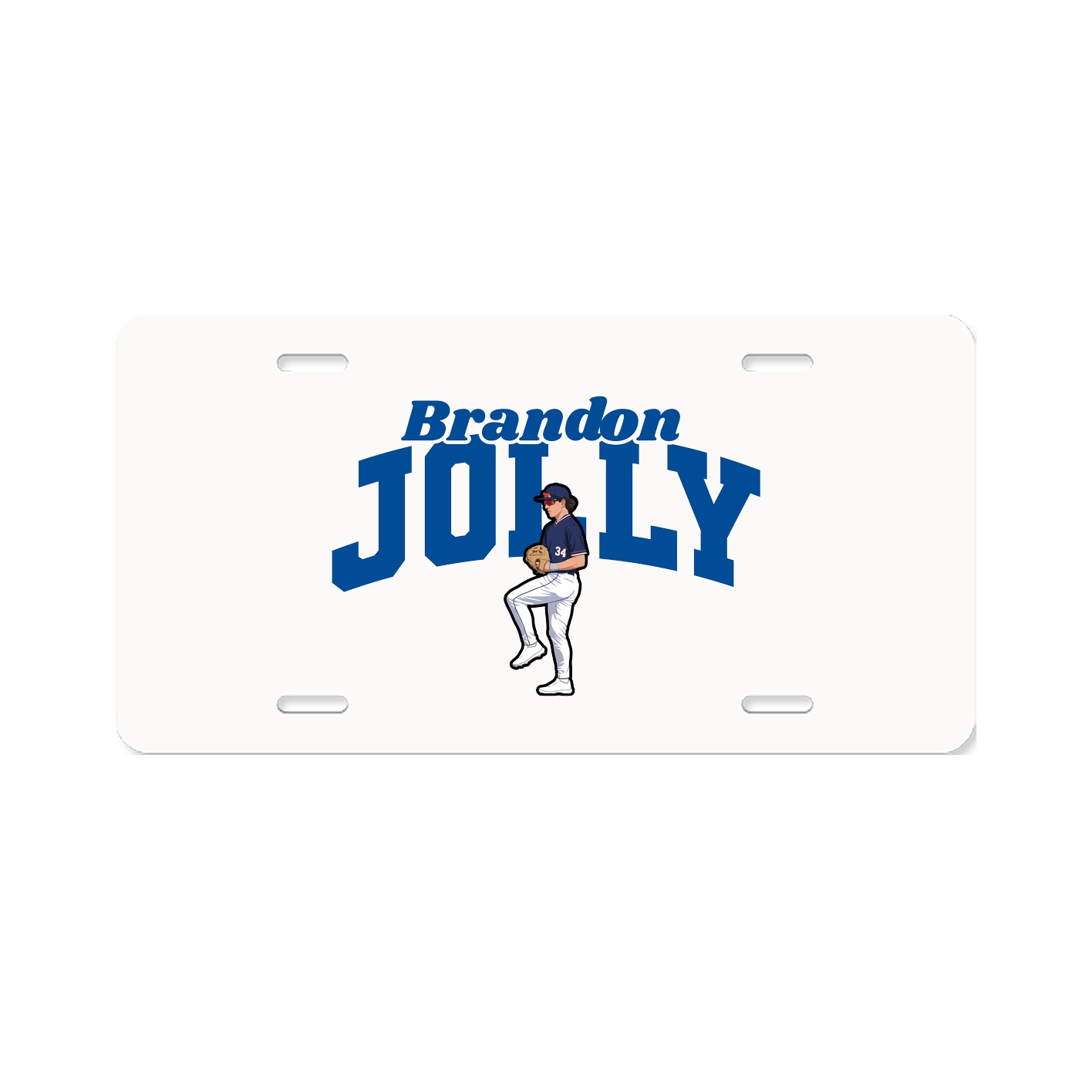 License Plate — Signature Arch in Classic