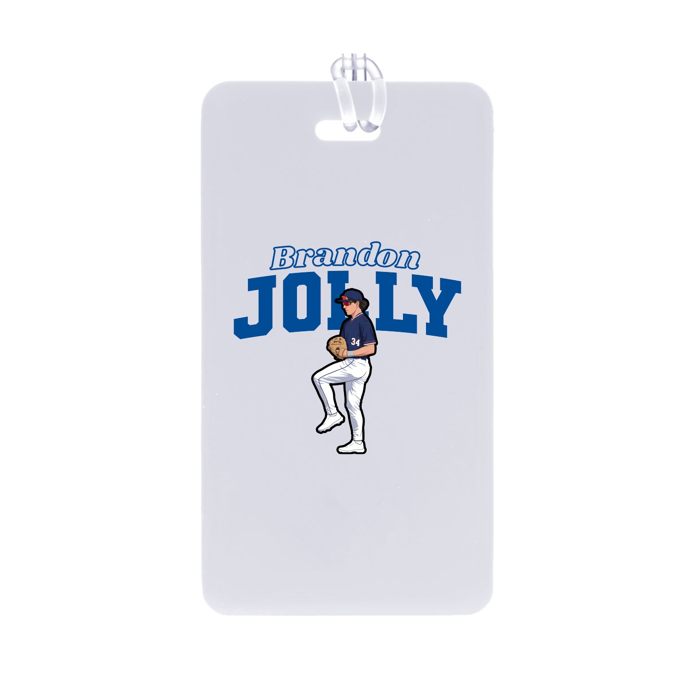 Bag Tag — Name Arch in Classic