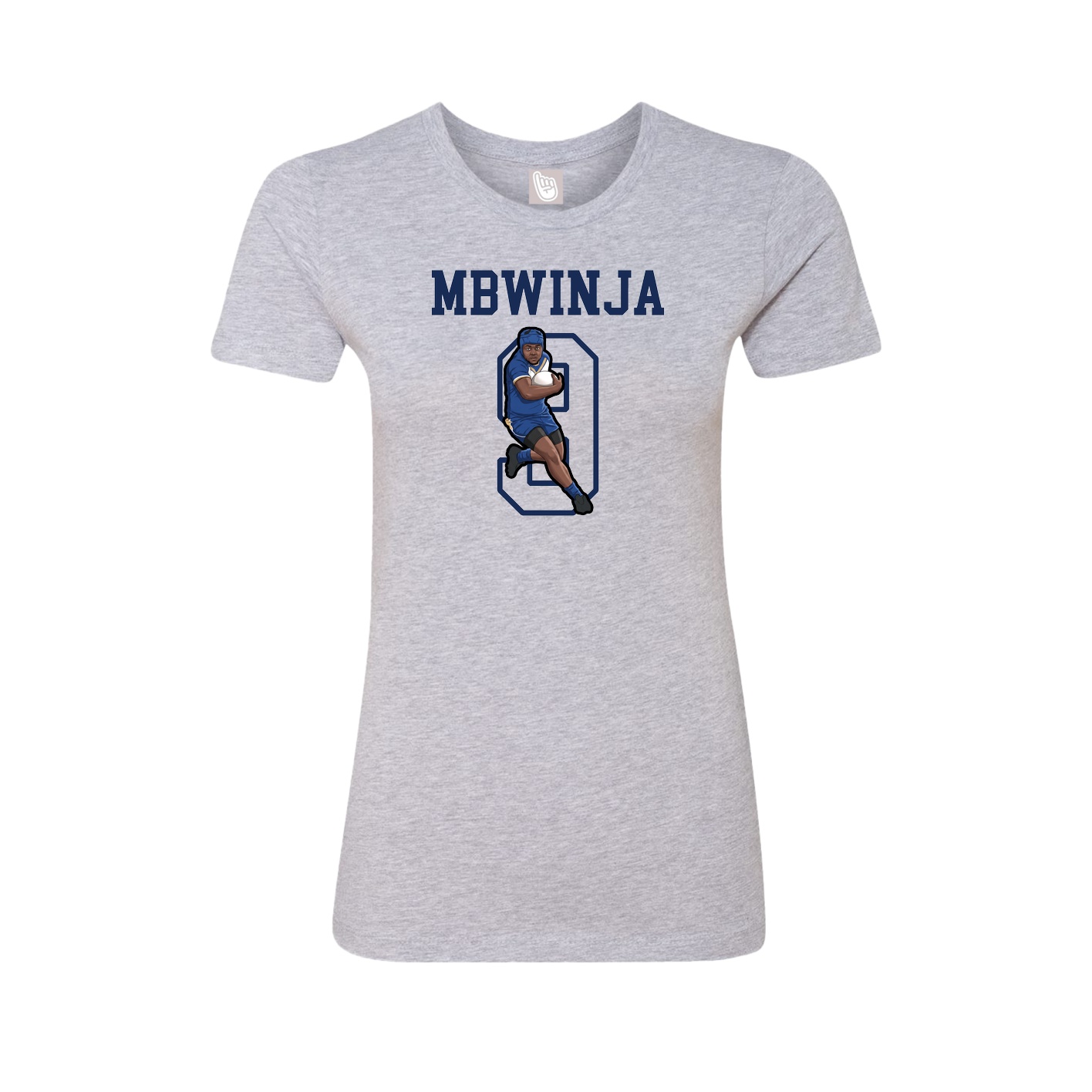 Fitted Women's Tee — Shirsey in Grey