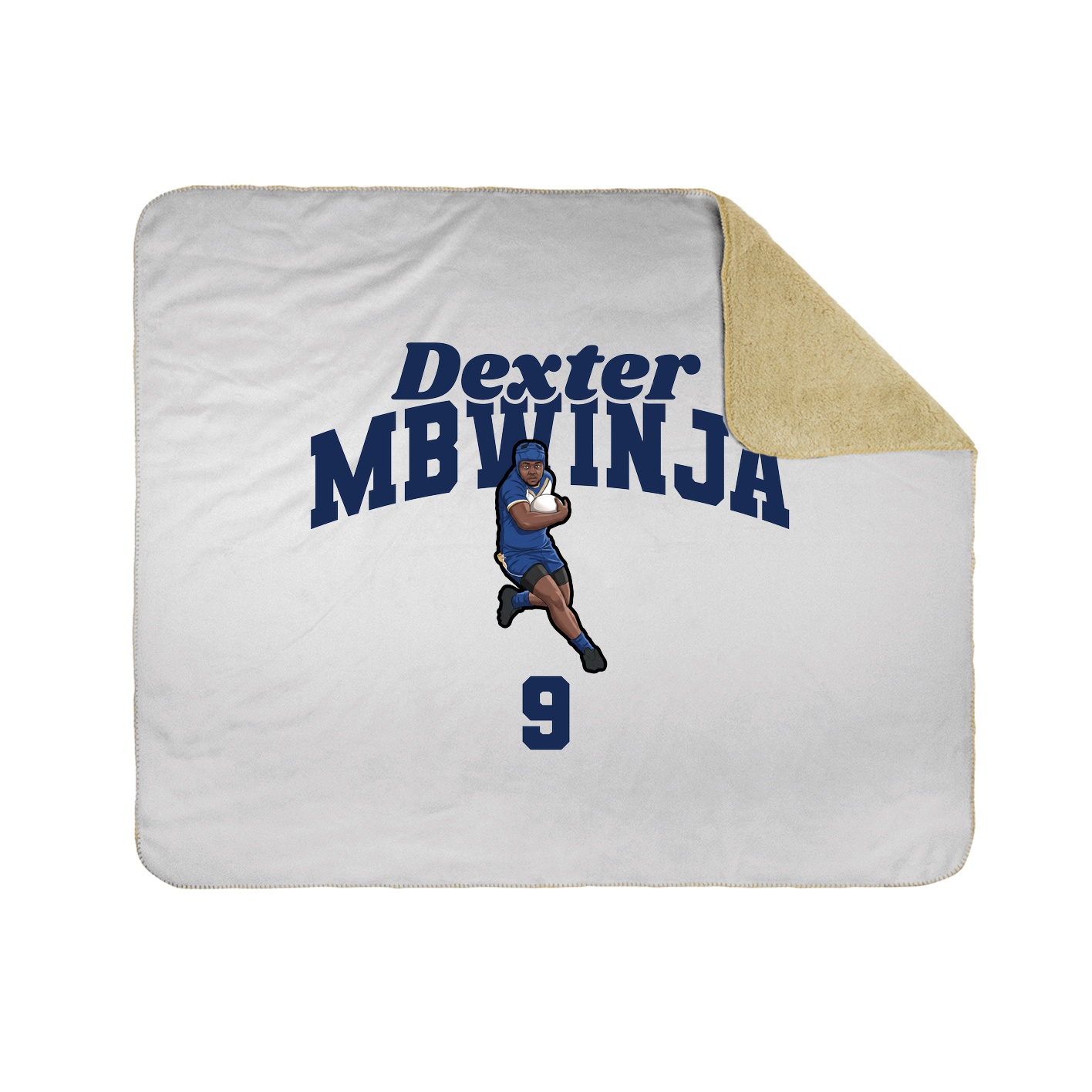 Throw Blanket — Signature Arch in White