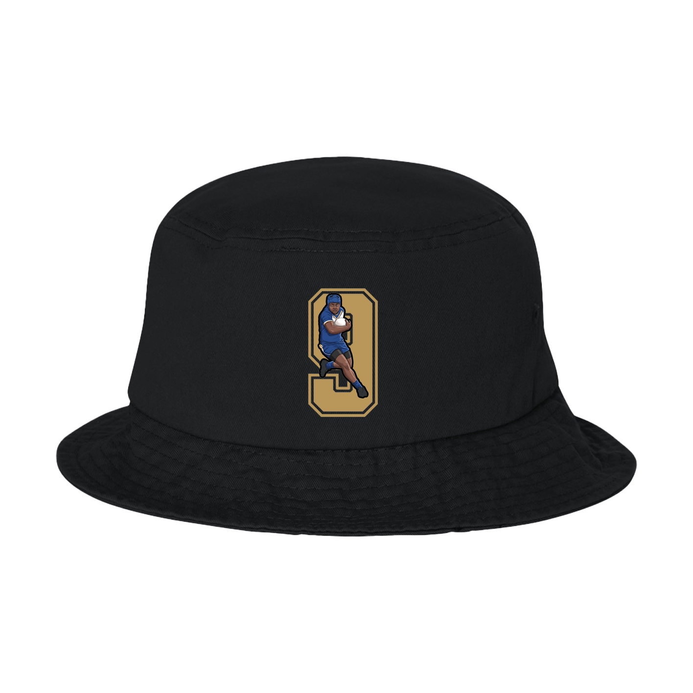 Bucket Cap — Number in Black