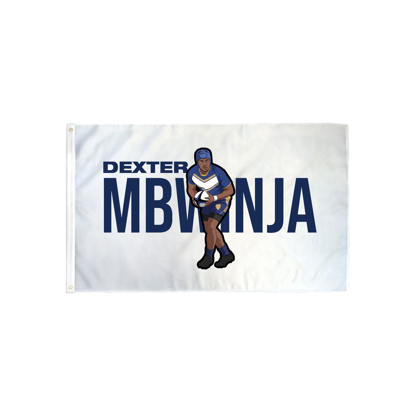 3x5 Flag — Player Name in Classic