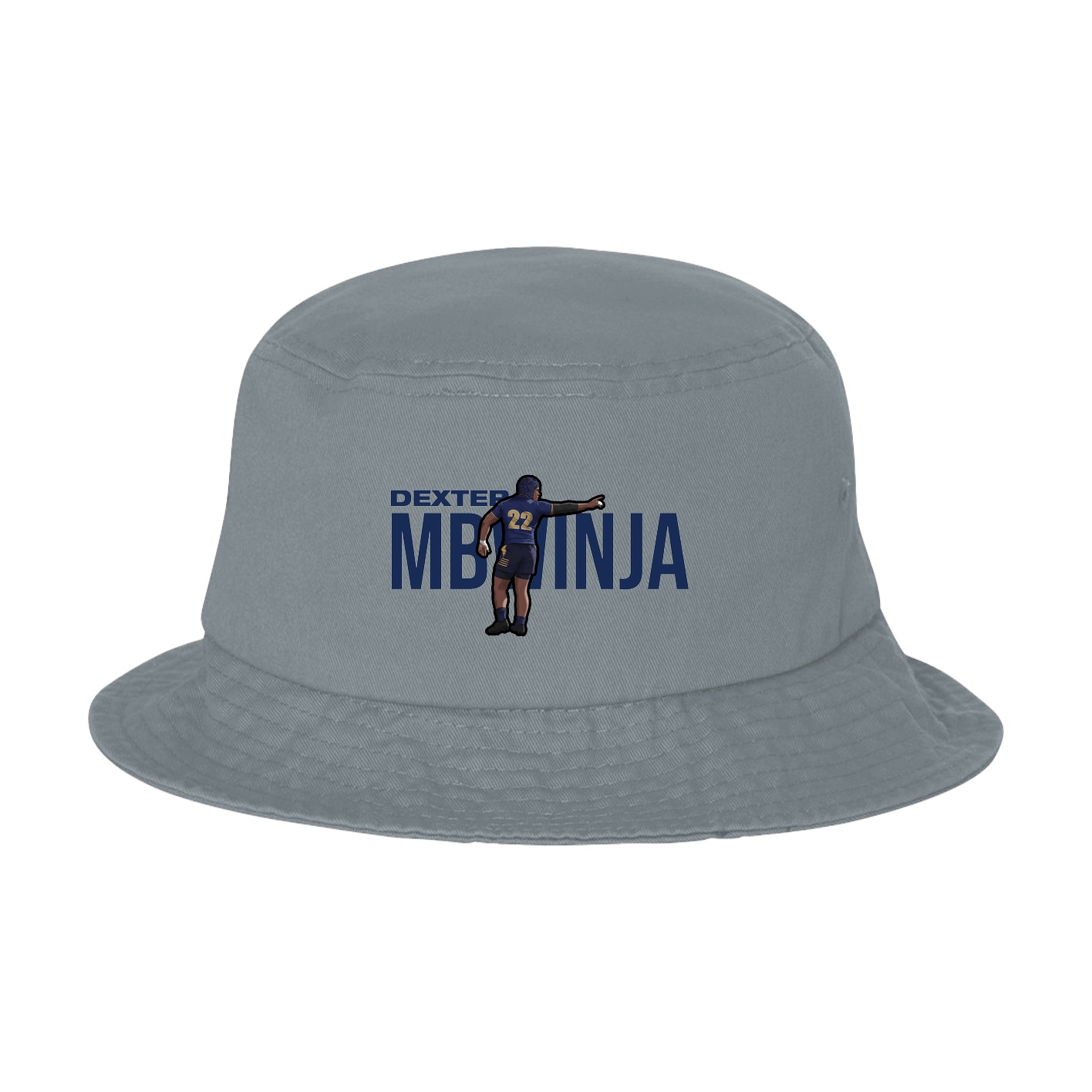 Bucket Cap — Player Name in Grey