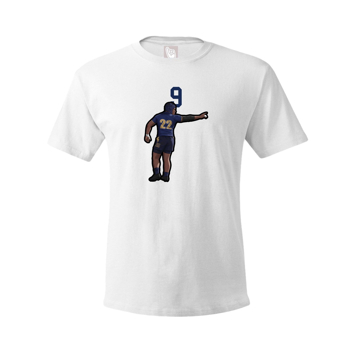 Tee — Number Top in White