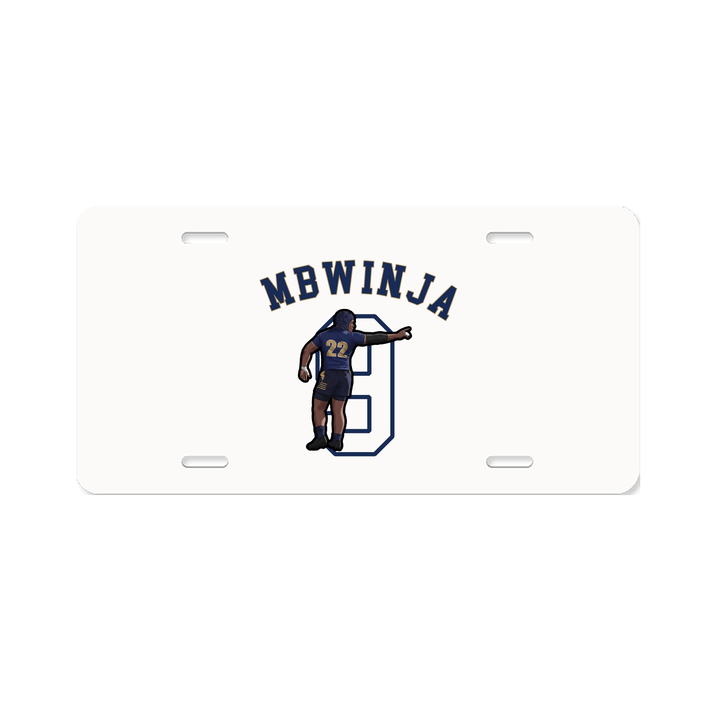License Plate — Shirsey Arch in Classic