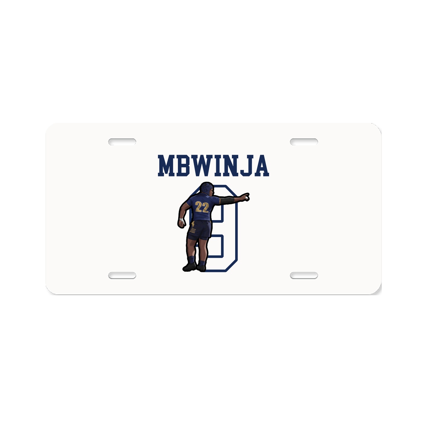 License Plate — Shirsey in Classic