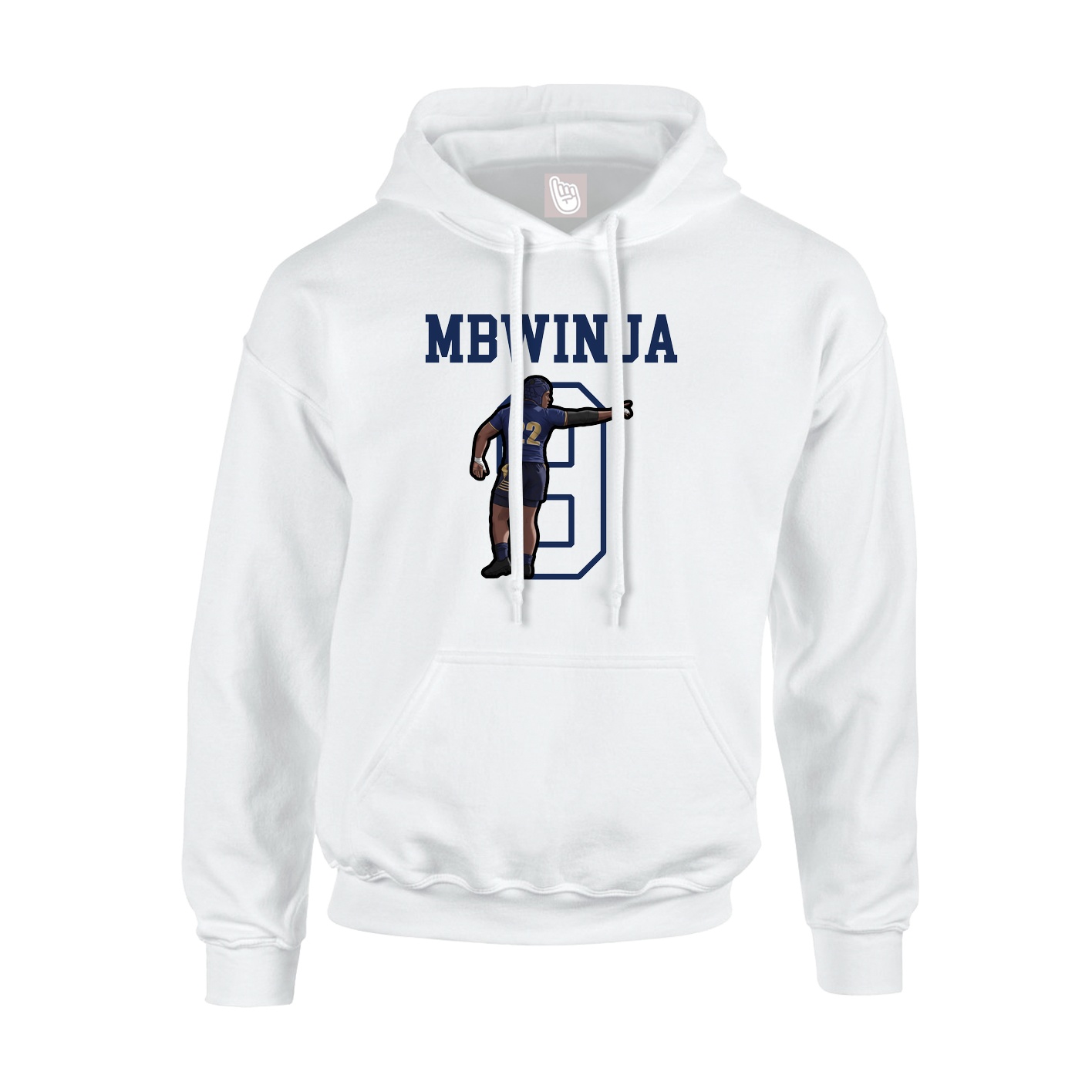 Hoodie — Shirsey in White