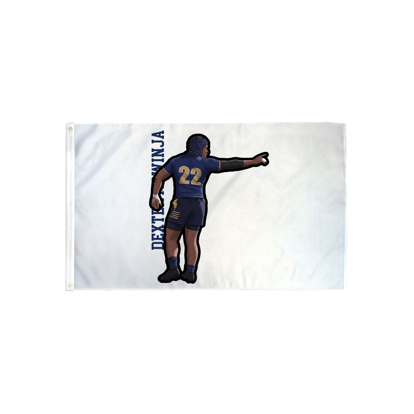 3x5 Flag — Name Vertical in Classic