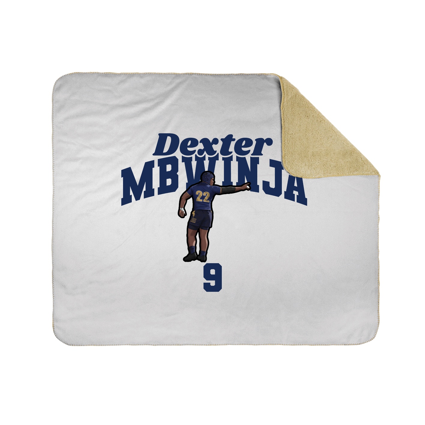 Throw Blanket — Signature Arch in White