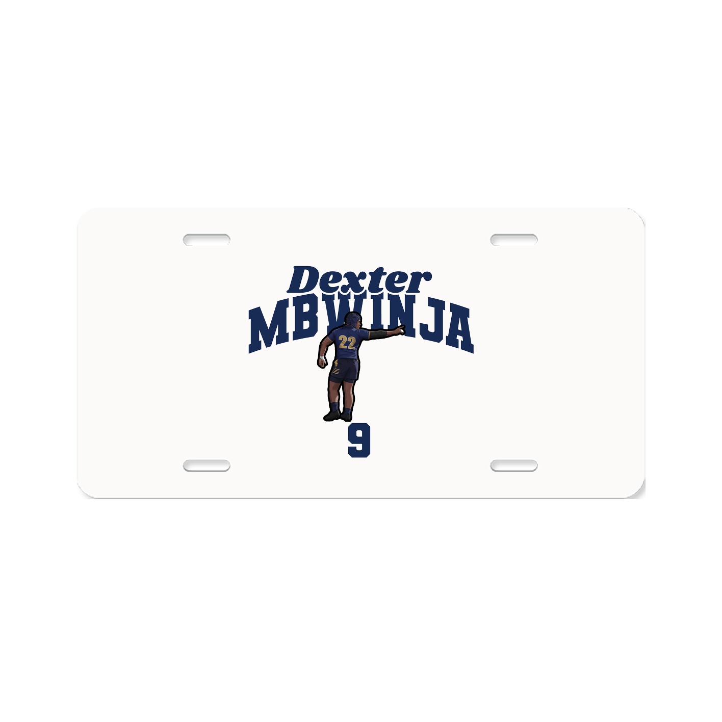License Plate — Signature Arch in Classic