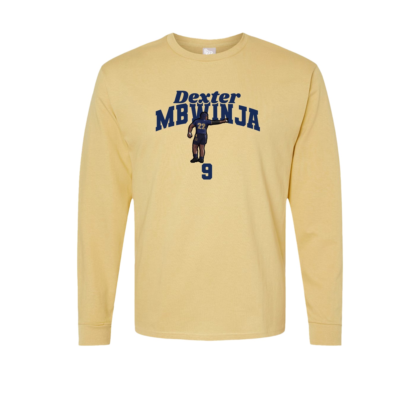 Long Sleeve Tee — Signature Arch in Vegas Gold